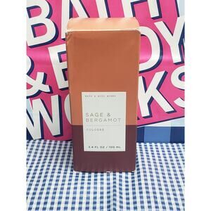 BBW Sage & Bergamot Men's Collection Cologne 3.4 FL Oz.